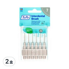 TePe 緹碧 I型普通刷毛牙間刷 7號 1.3mm 6支 2盒
