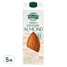그린덴마크 아몬드, 950ml, 5개