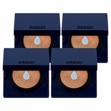 DASHU 男款水潤霧面BB氣墊粉餅 15g, 深米色, 4個