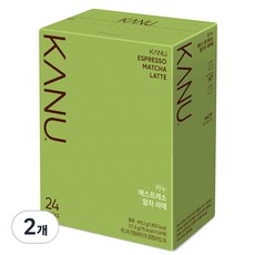 카누 에스프레소 말차 라떼, 17.3g, 24개입, 2개