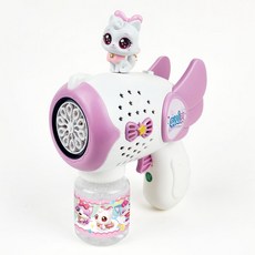 애들랜드 위시캣 아이냥 자동버블건, 화이트, 1개