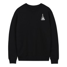 빌락트 8컬러 키키 얼굴 스몰로고 쮸리 맨투맨 티셔츠