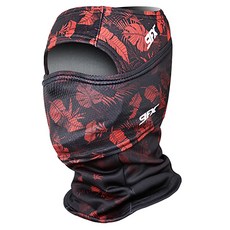 印花涼感運動圍脖頭套, TROPICAL款/紅色, 1個