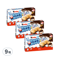 kinder 健達 快樂河馬巧克力, 103.5g, 9盒