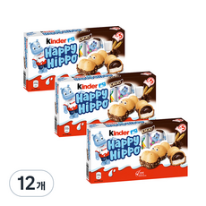 kinder 健達 快樂河馬巧克力, 103.5g, 12盒