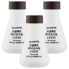 비타민마을 쏘팔메토 옥타코사놀 11520 45g, 90정, 3개