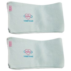 韓國 OCEAN 兒童沐浴巾, 藍色, 2個, 1入