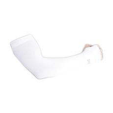 VALENTINO CHRISTY 涼感半指袖套 2雙, 白色