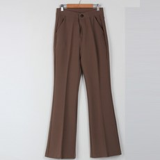 빼빼 여성용 시크릿밴딩 세미 부츠컷 슬랙스