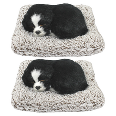 AUTO CREW 除濕除臭 喫炭狗狗 睡眠邊境牧羊犬娃娃 小 90g, 1入, 2個