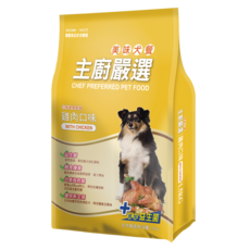 主廚嚴選 狗飼料, 雞肉, 1.5kg, 1袋