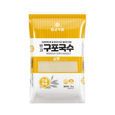 몽고간장 구포국수 진공소면, 3kg, 6개