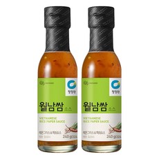 청정원 월남쌈소스, 240g, 2개