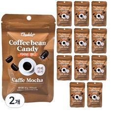 Chuble Coffee Bean 咖啡摩卡糖 12入, 2個, 240g