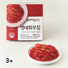 곰곰 명태회무침, 500g, 3개