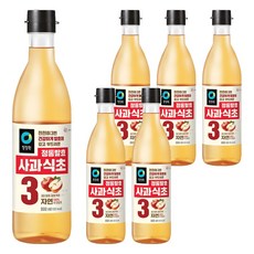 清淨園 正統蘋果醋, 800ml, 6個