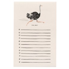 라이플페이퍼 OSTRICH 노트 패드, 혼합 색상, 1개