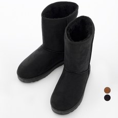 CARET 女性麂皮中筒雪靴