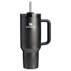 스탠리 퀜처 H2.0 플루티드 텀블러, 블랙, 1.18L, 1개 블랙, 1.18L, 1개