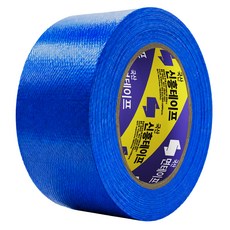 신흥테이프 국산 대용량 라바 청면테이프 48mm x 25M 파랑, 1개