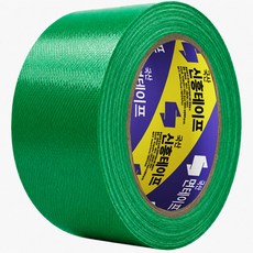 신흥테이프 국산 대용량 라바 청면테이프 48mm x 25M 초록, 1개