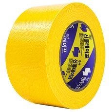 신흥 국산 대용량 라바 청면테이프 48mm x 25M 노랑, 1개