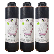 TAIWAN SWEET FARM 台灣好田 綜是享喝100%葡萄綜合果汁, 880ml, 3瓶