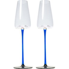 羅徹斯特 Tri 藍色紅酒杯, 250ml, 2個