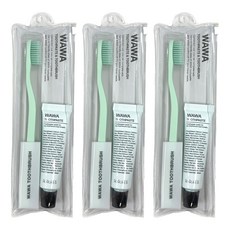 RoRoBELL Wawa 牙膏 30ml + 牙刷旅行組 80g, 3套