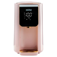 Nuby 智能七段定溫調乳器 5L, 甜心粉, 1個