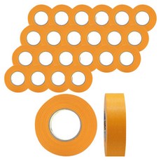 O-ON 遮蔽膠帶 黃色 25mm, 24個