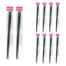 Uniart 花藝鐵絲 23號, 綠色, 10入