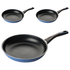 마이셰프 퓨어 라이트 프라이팬 애쉬블루, 28cm, 3개