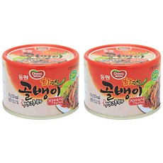 동원 화끈 골뱅이, 140g, 2개