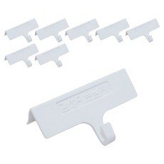 Kamsungnamja 安特利藝術牆縫隙掛鉤, 白色, 8個