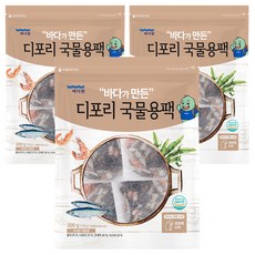 바다원 디포리 국물용팩, 300g, 3개