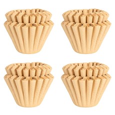 KALDIN 波浪手滴濾紙棕色155mm, 4個, 50入