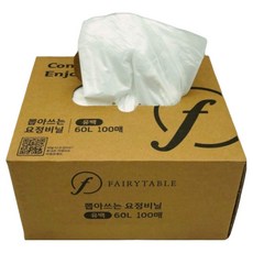 요정비닐 뽑아 쓰는 요정비닐 100p, 60L, 1개 60L, 1개