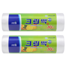 크린랩 크린롤백, 30cm x 45cm, 500개입, 2개