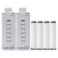 DAELIM DOBiDOS DPF-1000/DFS-1200水槽專用濾芯 DPF-700F 白色 4支組, 2組