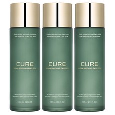 김정문알로에 큐어 하이드라 수딩 에멀젼, 130ml, 3개