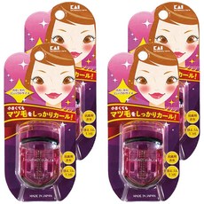 카이 간단 미니PC아이래쉬 뷰러 KQ3011, 핑크, 4개