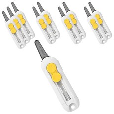 마다꾸미 다용도 안전 커터칼, 화이트, 10개