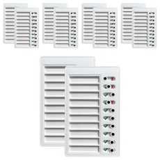 마다꾸미 스케줄 체크리스트 보드판 2p, 무지, 5세트