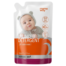 mama way 媽媽餵 抗菌防蟎洗衣精補充包, 900g, 1包