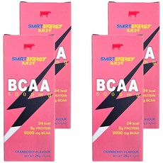 RED COW 紅牛 聰勁即溶BCAA 5000mg 蔓越莓口味, 26g, 4盒