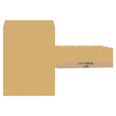 OKPP 歐凱普 牛皮公文封 大4K, B4(390 x 290mm), 50個