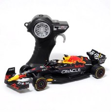 마이스토 RC 1:24 F1 레드불 RB19 1번 레이싱카, 블랙, 1개