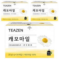 티젠 캐모마일, 1g, 20개입, 3개