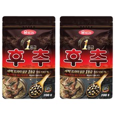 Umtree 1級黑胡椒粉, 200g, 2包